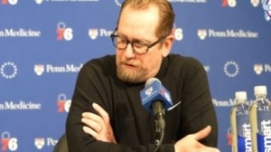 PG模拟器-无缘季后赛！76人主帅纳斯：看起来伤病的阴霾永远不会离开我们